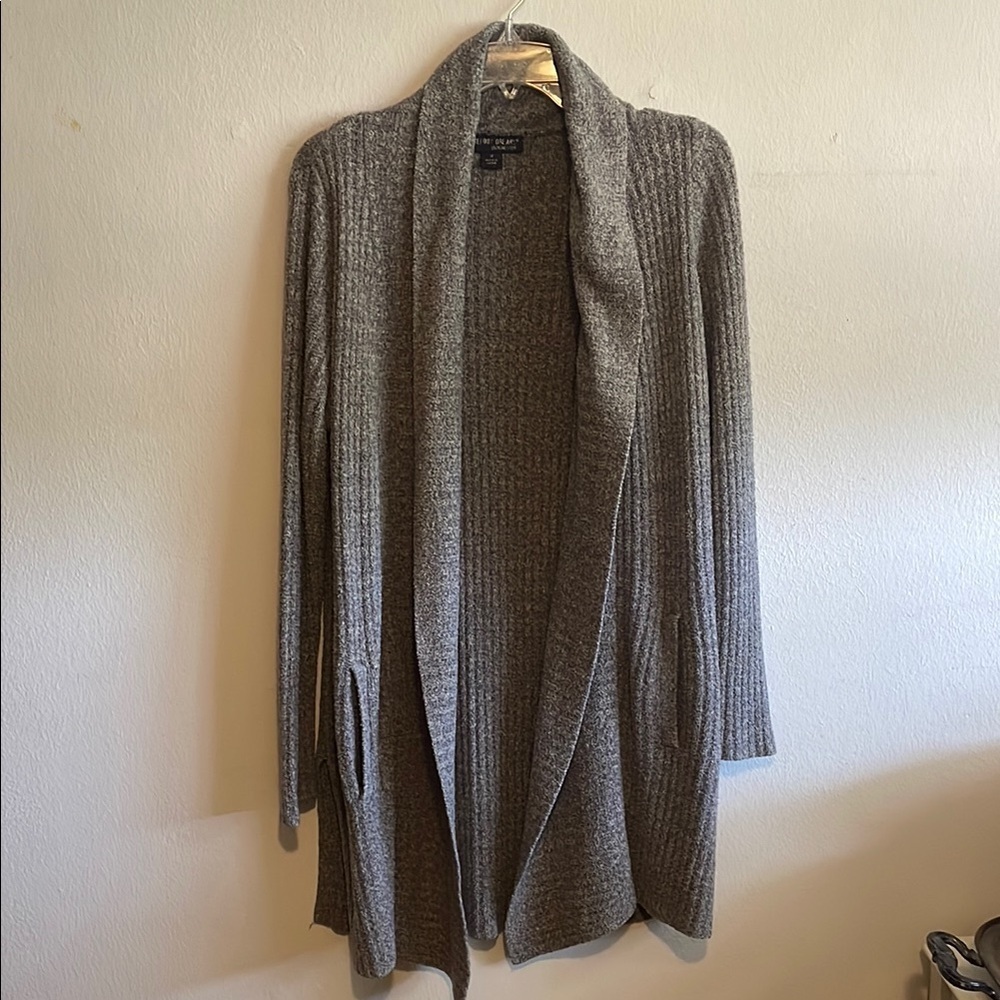 Barefoot dreams cozy chic light grey size mex - Picture 2 of 6